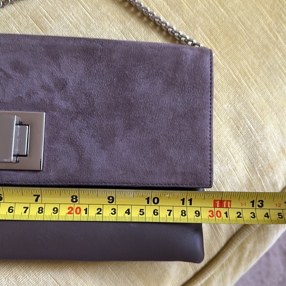 ♥️ Leather/Suede Clutch - Picture 7 of 7